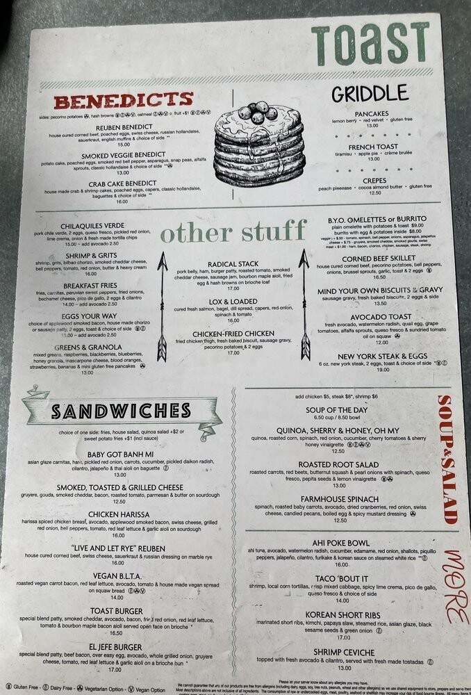 Toast Murrieta - Murrieta, CA menu_pic