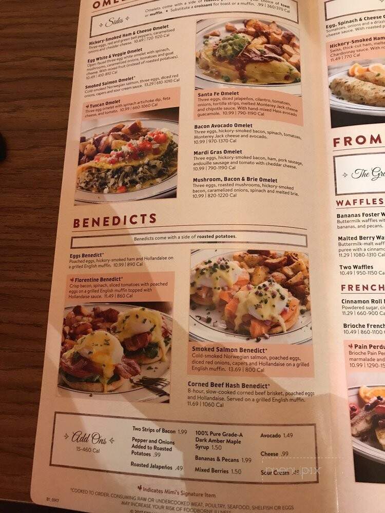 Mimi's Cafe - Ocala, FL menu_pic