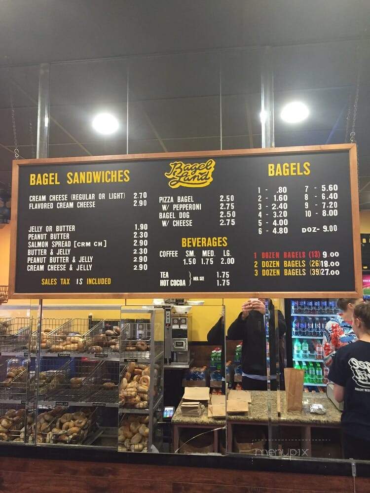Bagel Land - Rochester, NY menu_pic