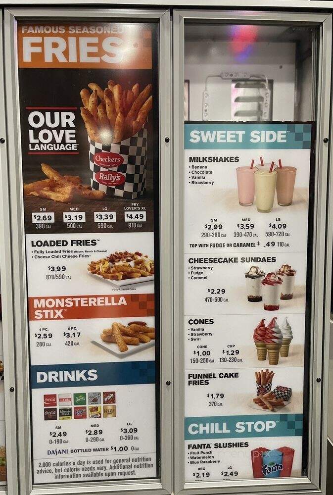 Rally's Hamburgers - Citrus Heights, CA menu_pic