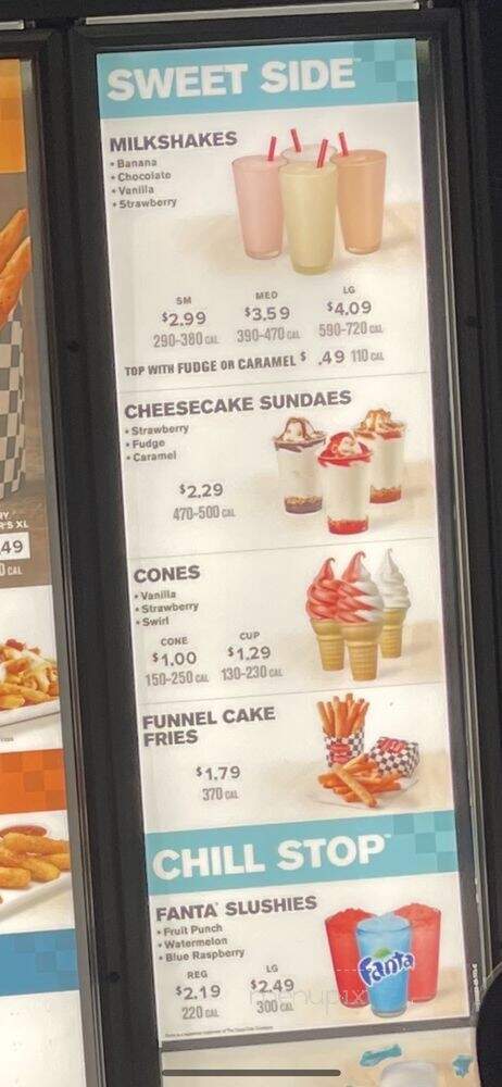 Rally's Hamburgers - Citrus Heights, CA menu_pic