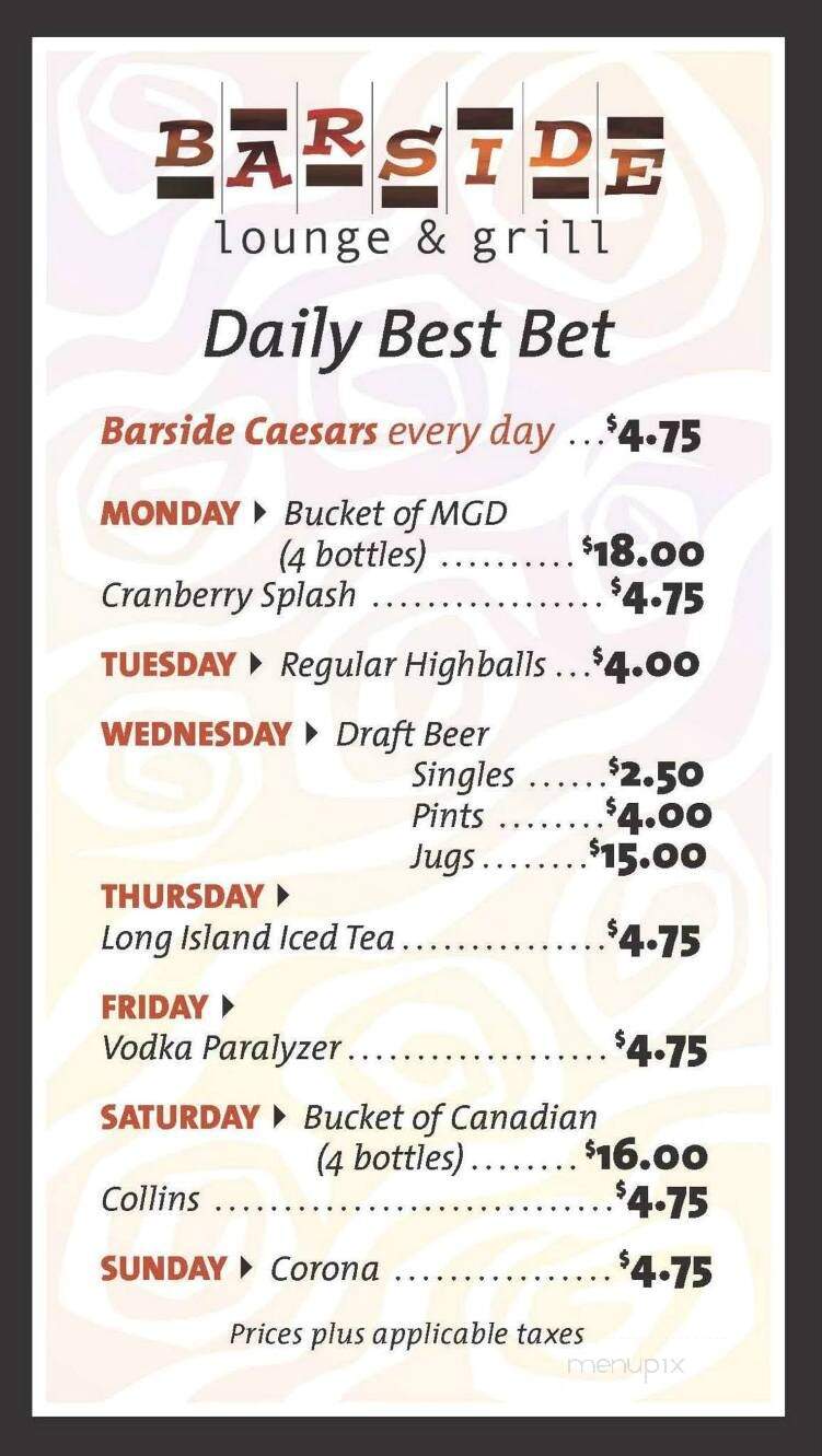 Barside Lounge & Grill - Kamloops, BC