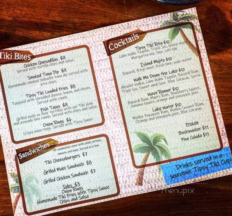 The Dock Bar & Grill - Gulfport, MS menu_pic
