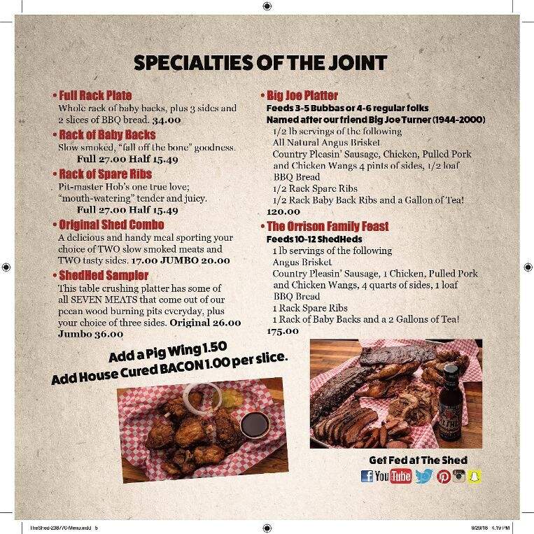 The Dock Bar & Grill - Gulfport, MS menu_pic