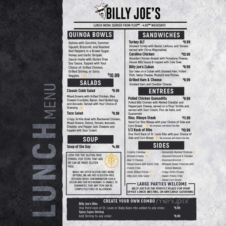 Billy Joe's Ribworks - Newburgh, NY