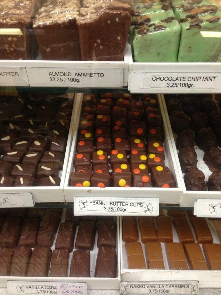 The Fudgery - Banff, AB menu_pic