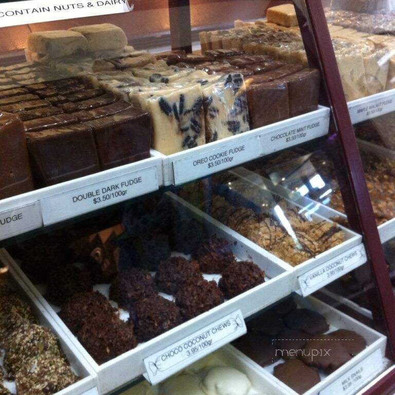 The Fudgery - Banff, AB menu_pic