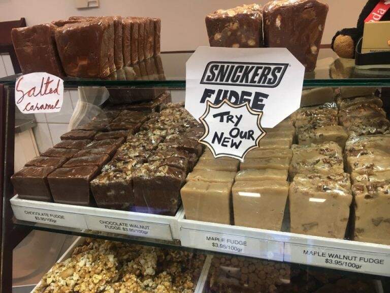 The Fudgery - Banff, AB menu_pic