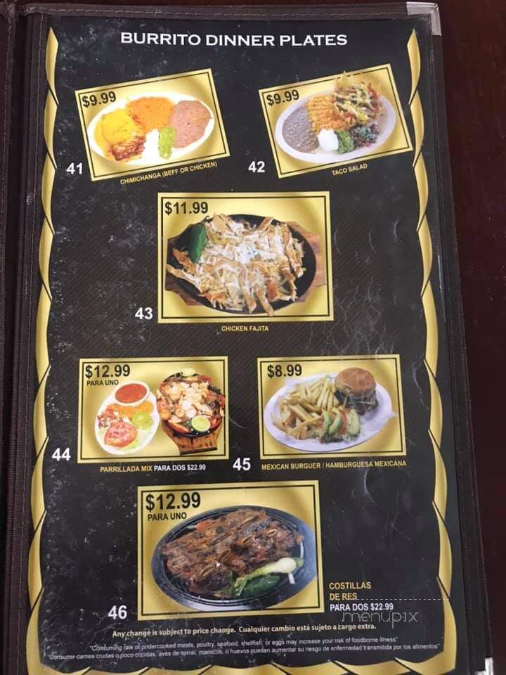 Lindo Mexico Taqueria - Huntsville, TX menu_pic