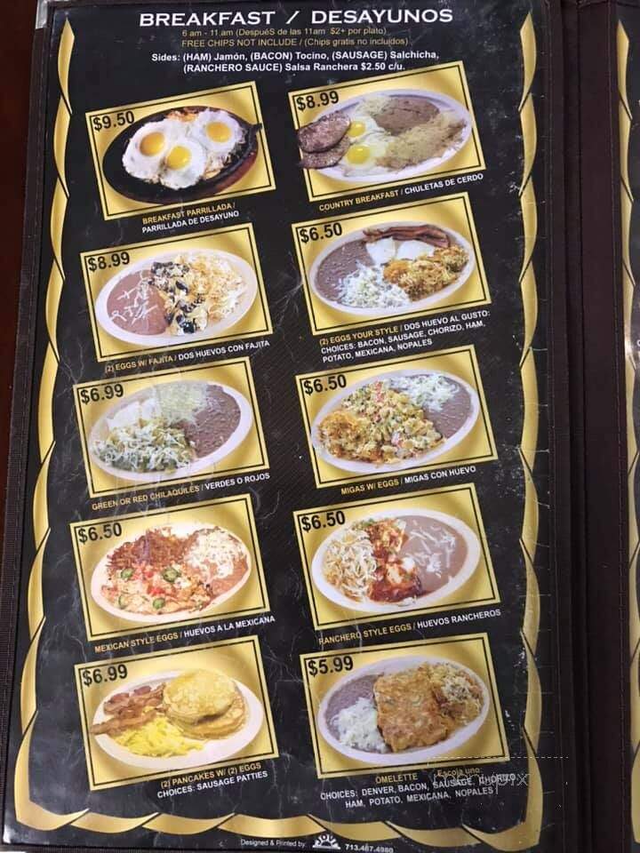 Lindo Mexico Taqueria - Huntsville, TX menu_pic