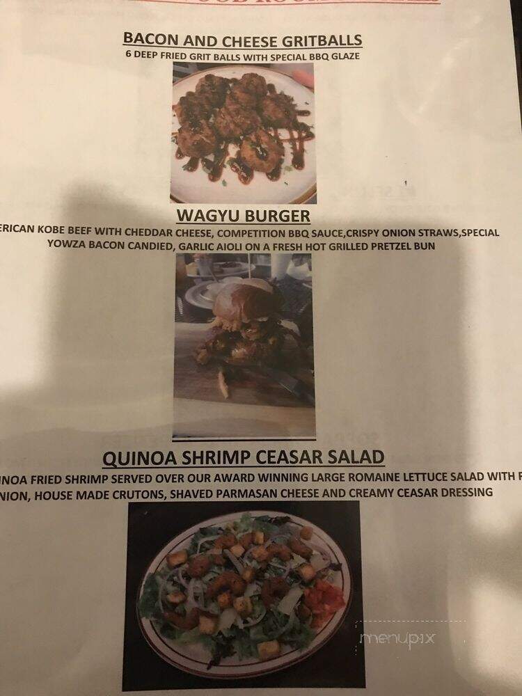 Flat Rock Wood Room - Hendersonville, NC menu_pic