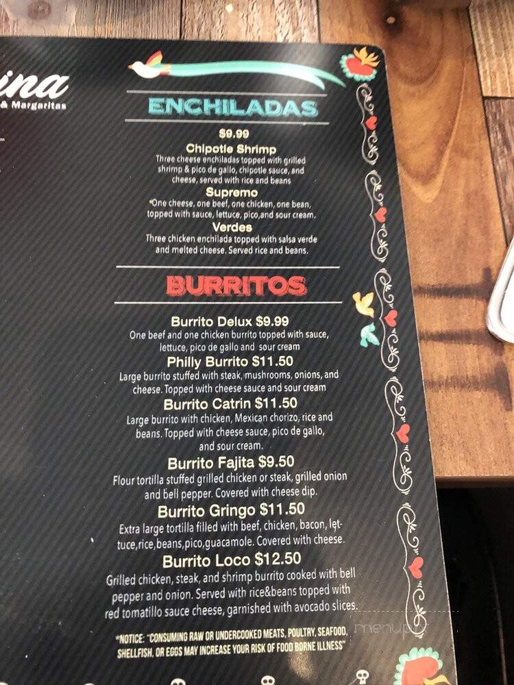 La Catrina - Ellijay, GA menu_pic