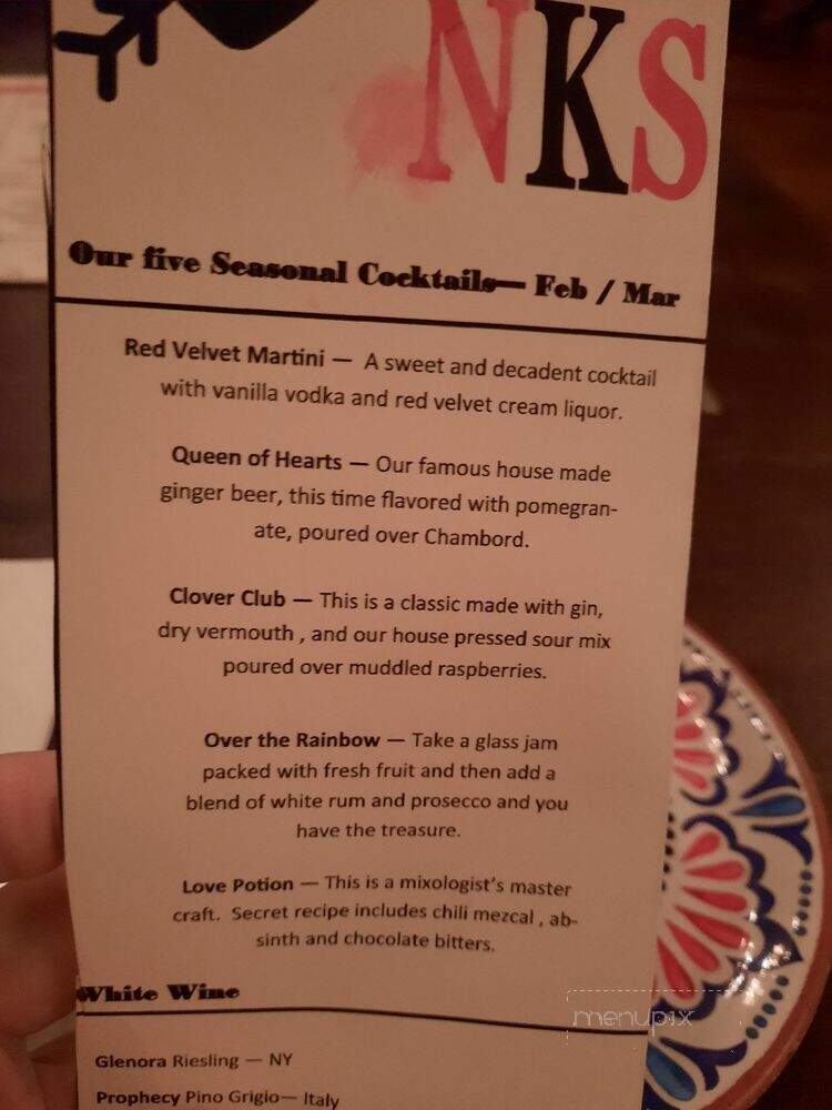 Morluski's - Clarence, NY menu_pic