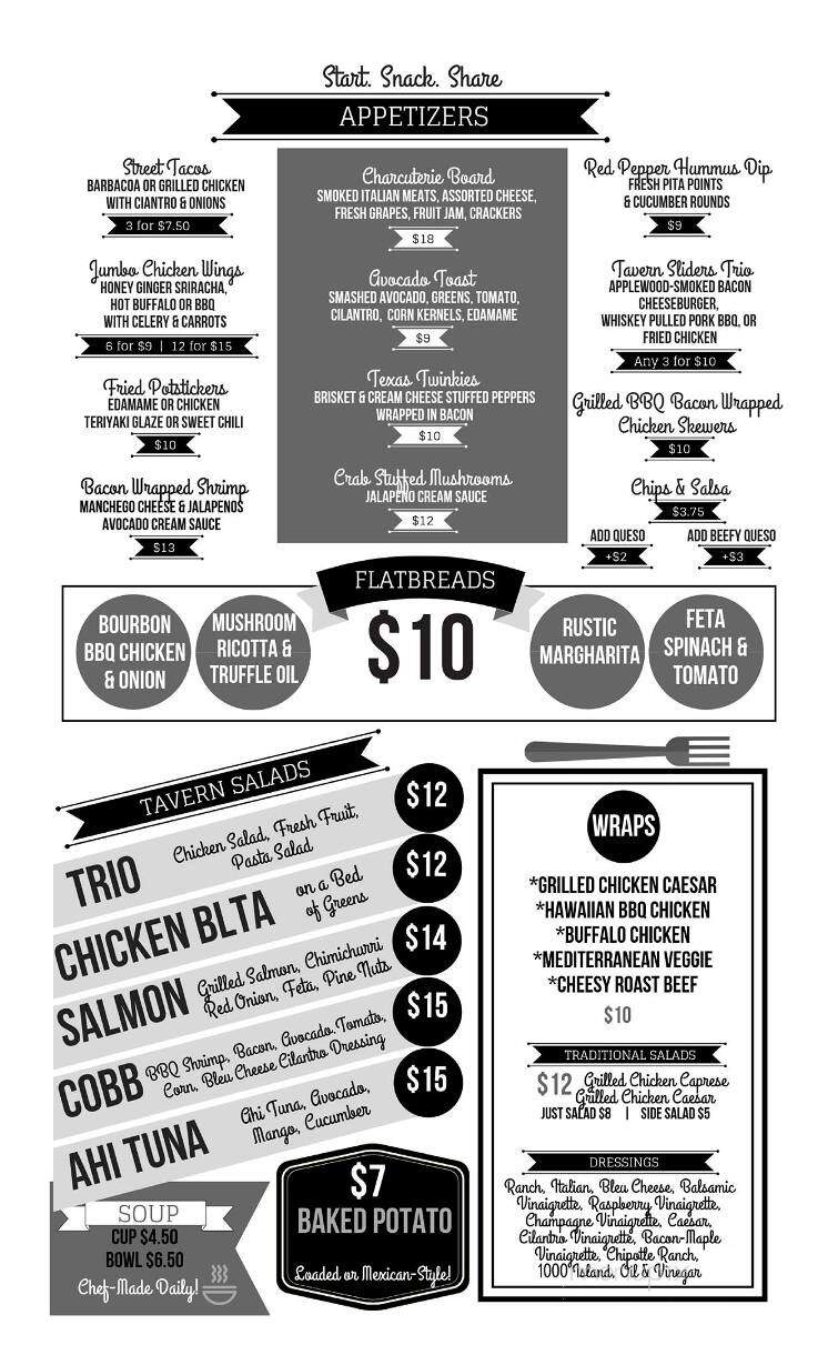 Tavern on the Square - Garland, TX menu_pic
