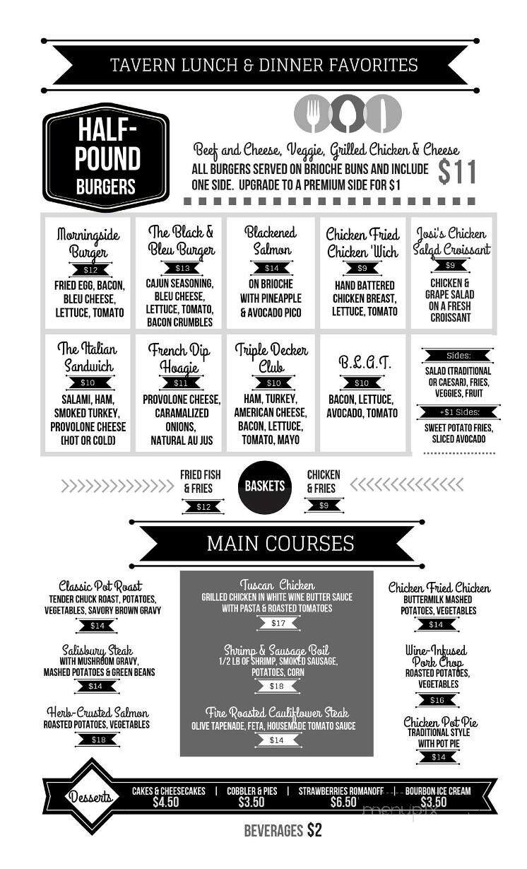 Tavern on the Square - Garland, TX menu_pic