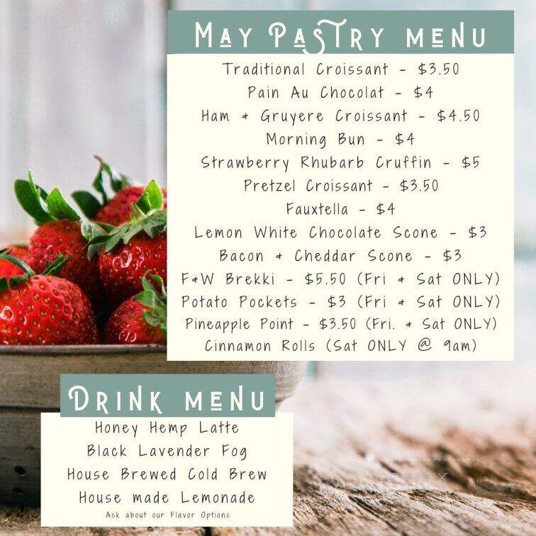 Flour & Water Co - Woodstock, VA menu_pic