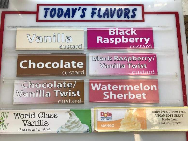 Fran Ceils Custard - Blasdell, NY menu_pic