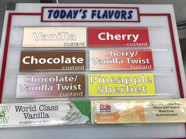 Fran Ceils Custard - Blasdell, NY menu_pic