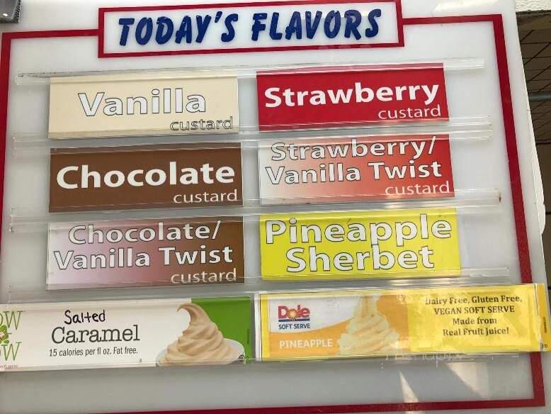 Fran Ceils Custard - Blasdell, NY menu_pic
