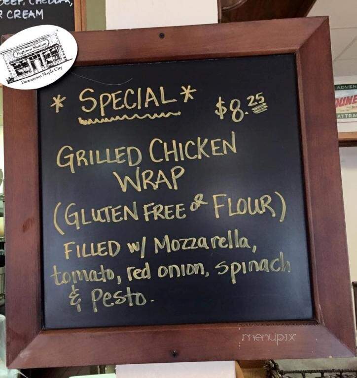 Peg Town Station - Maple City, MI menu_pic