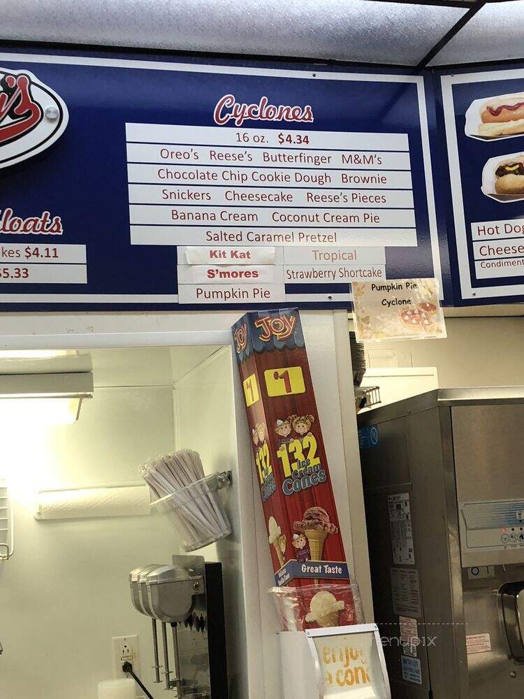 Ritchey's Dairy - Martinsburg, PA menu_pic