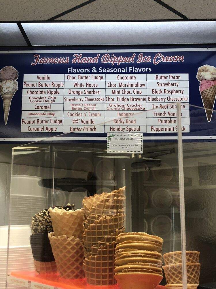 Ritchey's Dairy - Martinsburg, PA menu_pic