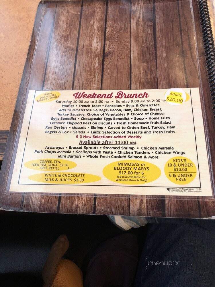 510 Johnnys - Bel Air, MD menu_pic
