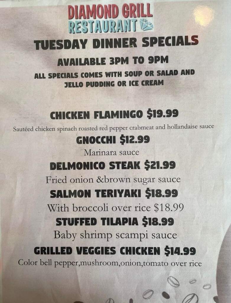 Diamond Grill Restaurant - Salem, NJ