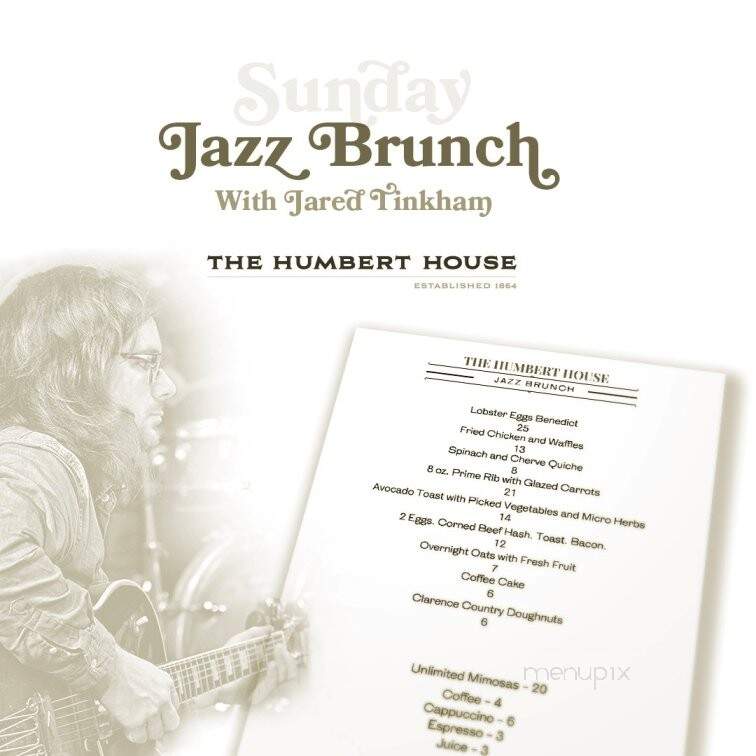 Humbert House - Clarence, NY menu_pic
