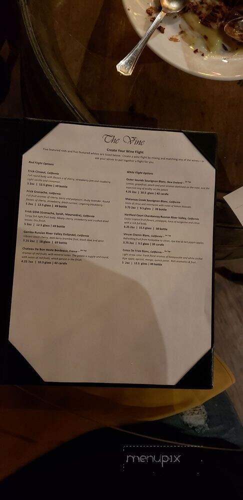 Cask & Vine - Derry, NH menu_pic