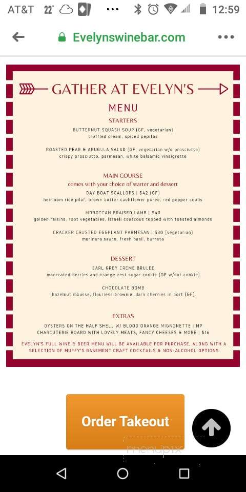 Gather - Buffalo, MN menu_pic