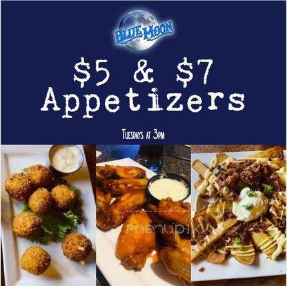 Blue Moon - Onalaska, WI menu_pic