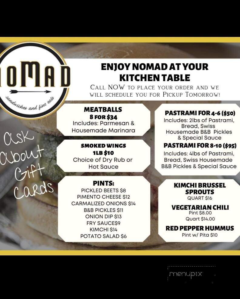 Nomad STL - St. Louis, MO menu_pic