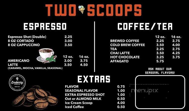 Two Scoops Rock Hill - Rock Hill, SC menu_pic