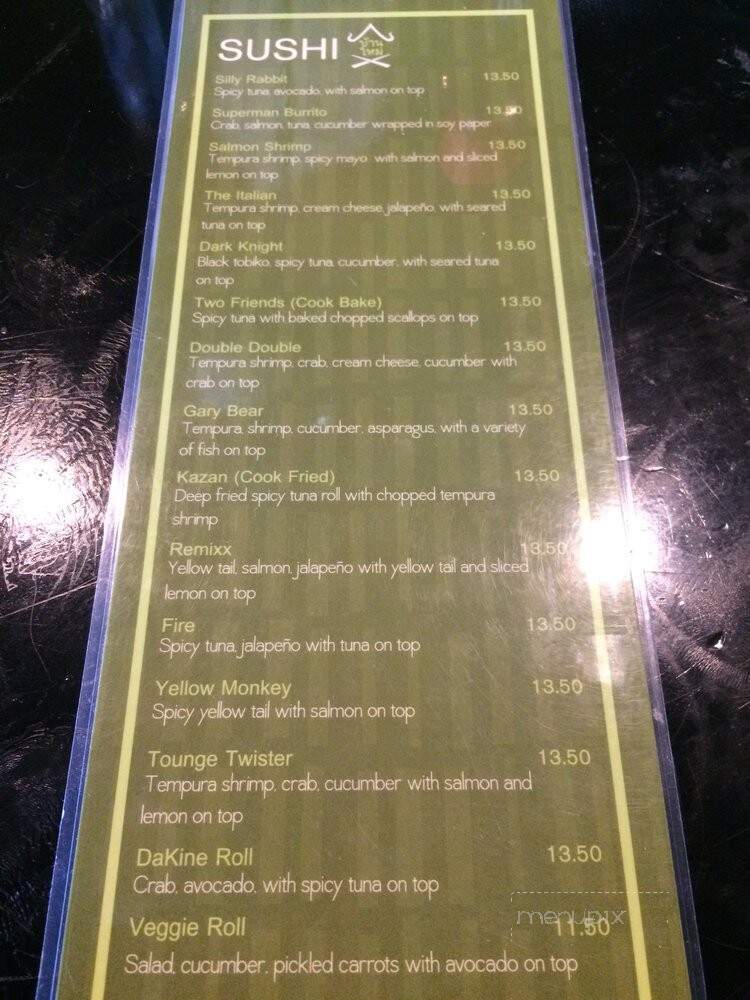 Ban Mai Thai Cuisine and Sushi Bar - Grants Pass, OR menu_pic