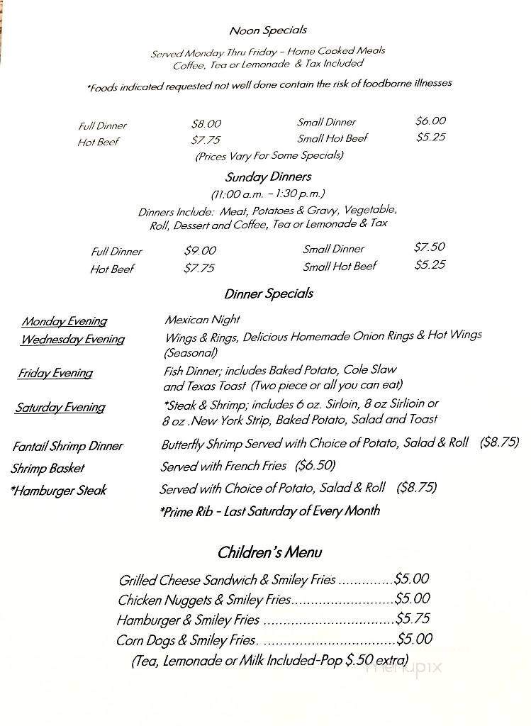 Main Street Bar & Grill - Greenfield, MA menu_pic