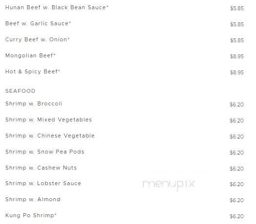 China Star Restaurant - East Alton, IL menu_pic