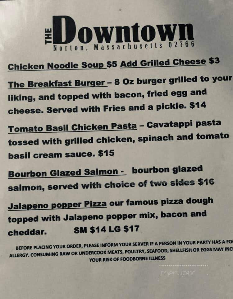 Downtown Cafe - Norton, MA