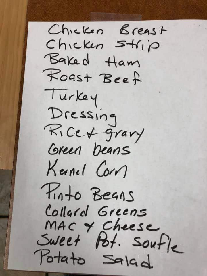 Steakhouse Cafeteria - Walhalla, SC menu_pic