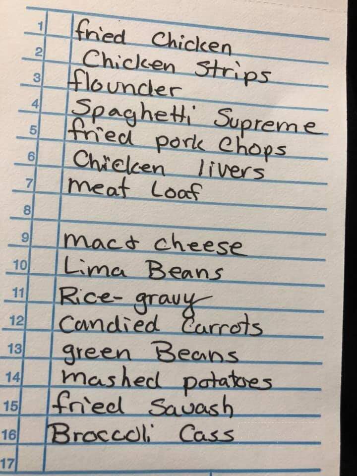 Steakhouse Cafeteria - Walhalla, SC menu_pic