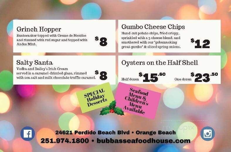 Bubba's Seafood House - Orange Beach, AL
