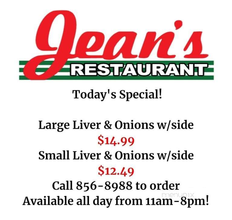 Jean's Restaurant - Moncton, NB