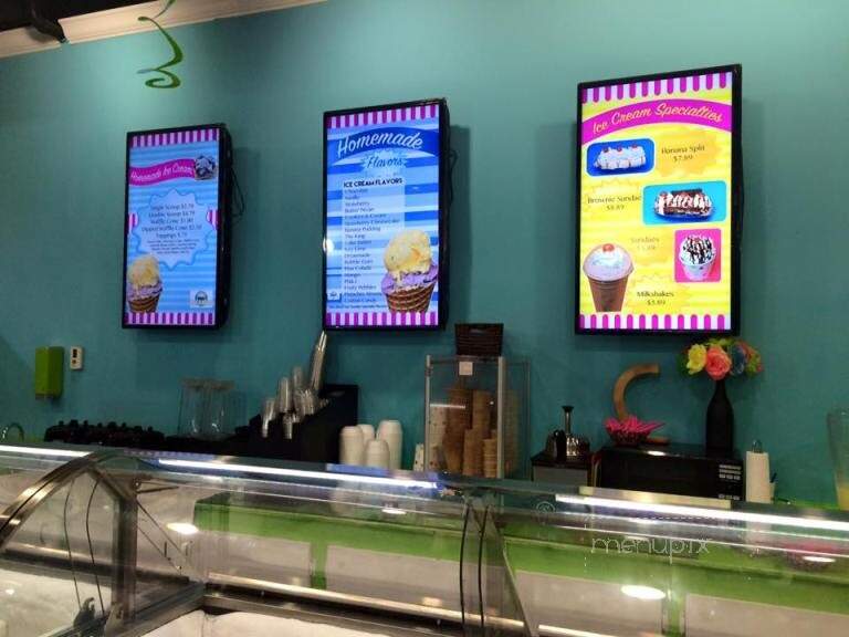 The Island Creamery - Pigeon Forge, TN menu_pic