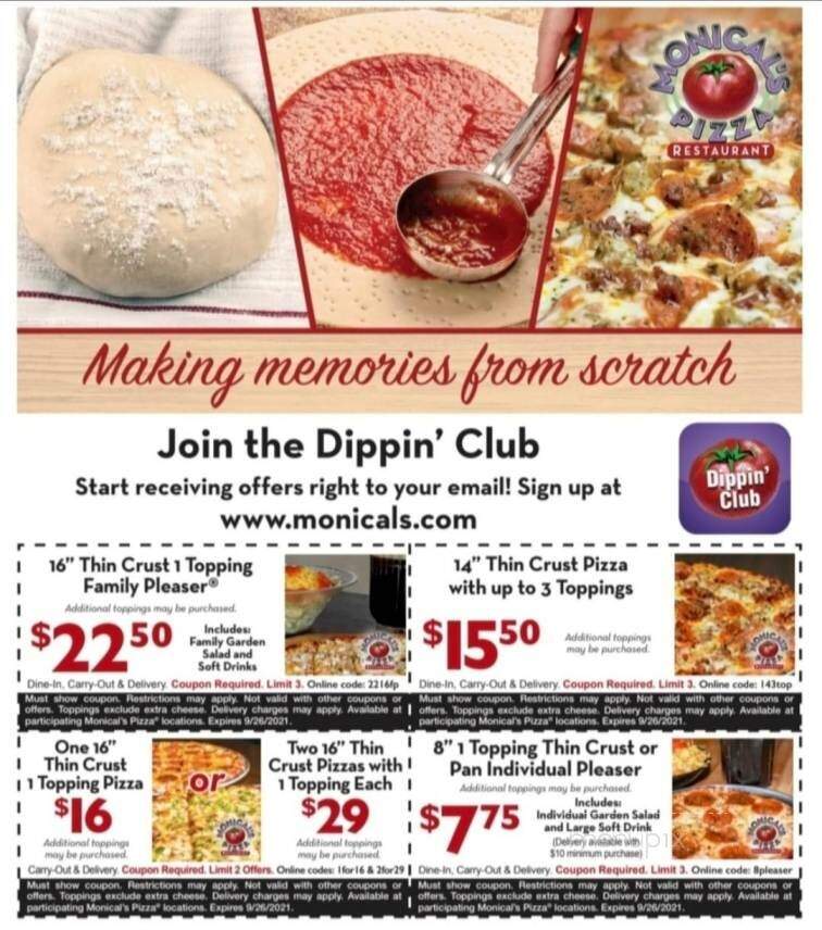 Monical's Pizza of Sycamore Terrace - Terre Haute, IN menu_pic
