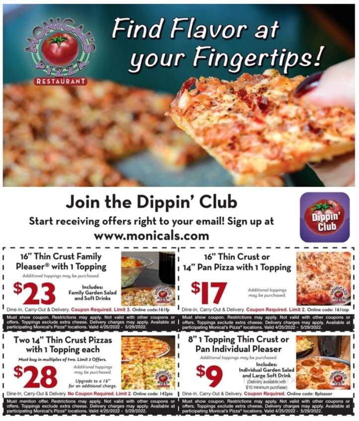 Monical's Pizza of Sycamore Terrace - Terre Haute, IN menu_pic