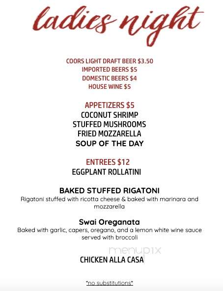 Rudy's Little Italy - Rocky Hill, CT menu_pic