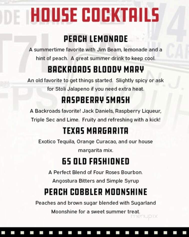 Backroads BBQ - Lebanon, IN menu_pic