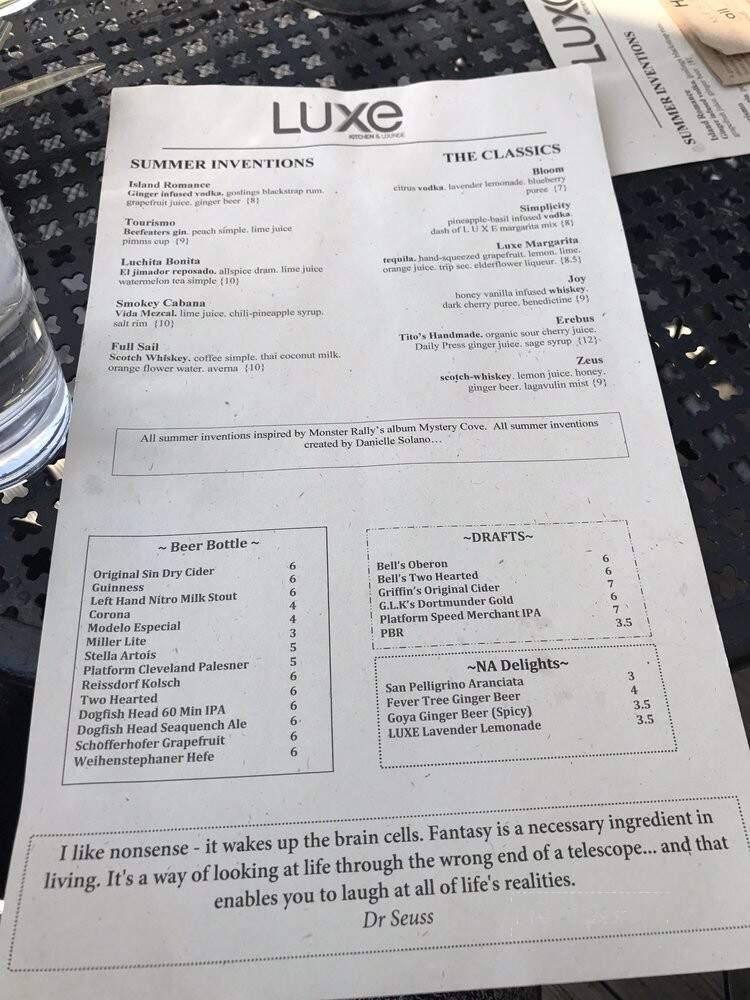 Luxe Kitchen & Lounge - Cleveland, OH