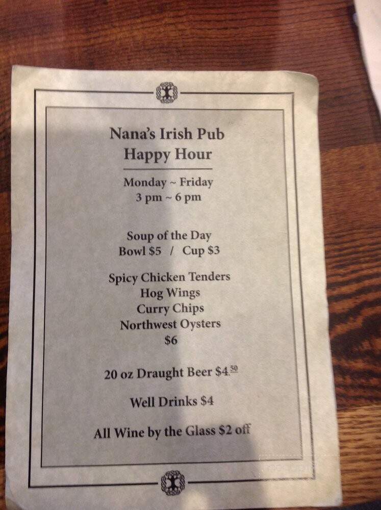 Nana's Irish Pub - Newport, OR