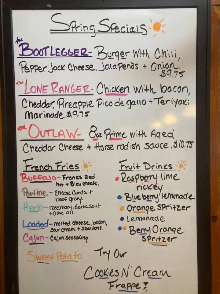 Wild Willy's Burgers - York, ME menu_pic